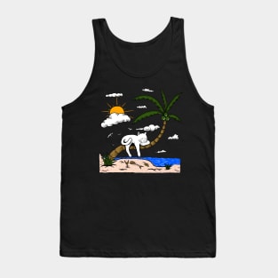 Cat Sleeping Tank Top